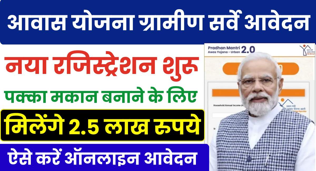 PM Awas yojana Gramin Survey Apply 2025