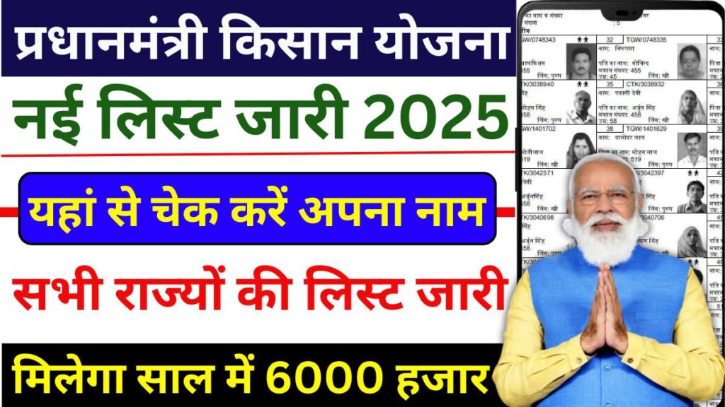 PM Kisan Beneficiary List